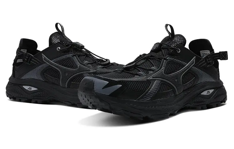 Giày Mizuno Racer Trail SE 'Triple Black' D1GH241903 - Ảnh 3
