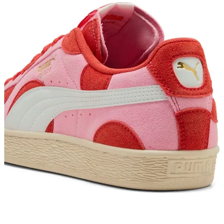 Giày Puma Suede Printed 'Pink Lilac Red' 409147-01 - Ảnh 3