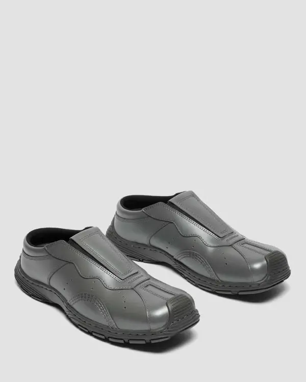 Giày Dr Martens Aurix Mule Satin Finish 'GUNMETAL SATIN' 42292020 - Ảnh 3