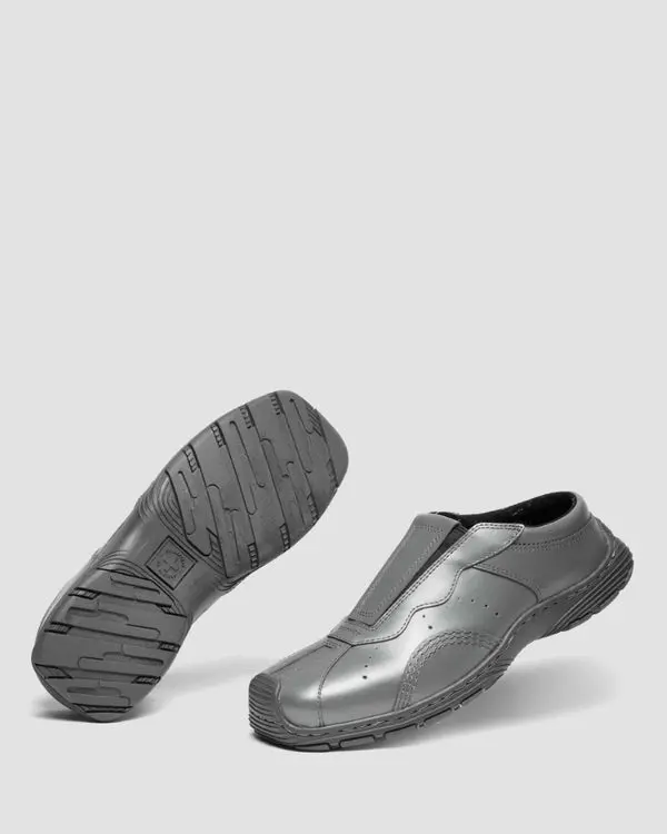 Giày Dr Martens Aurix Mule Satin Finish 'GUNMETAL SATIN' 42292020 - Ảnh 8