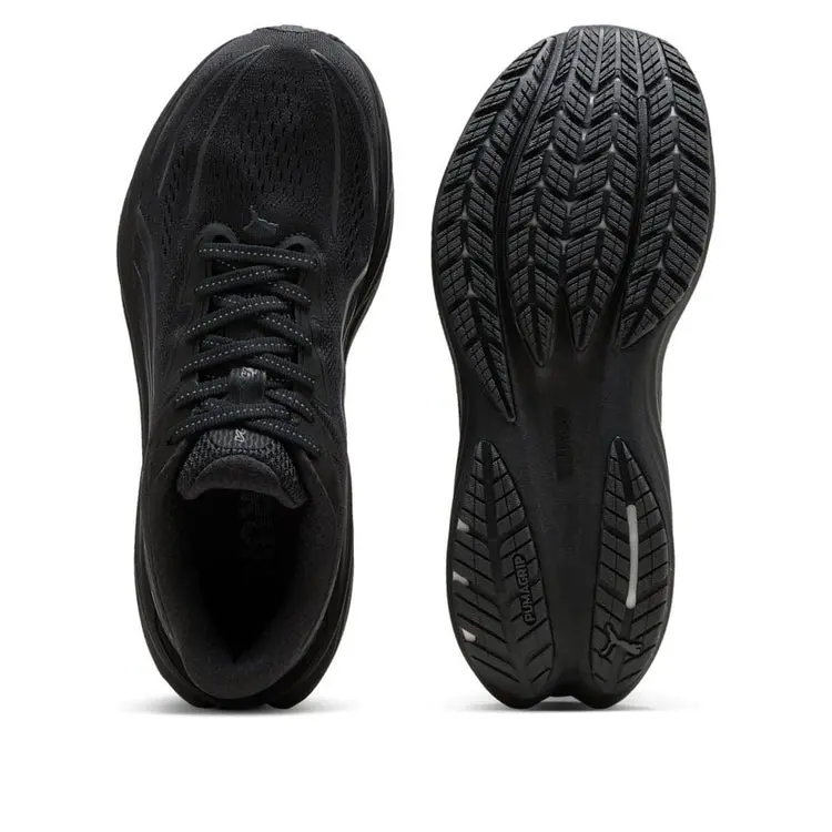 Giày PUMA Velocity Nitro 5 Wide 'Black Flat Dark Gray' 313691-03 - Ảnh 4
