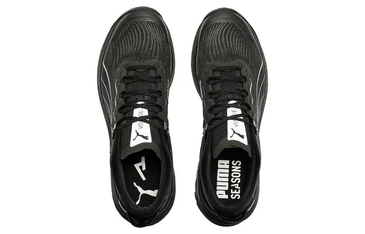 Alternative view of Giày PUMA Voyage Nitro 2 'Black Metallic Silver' 376919-01