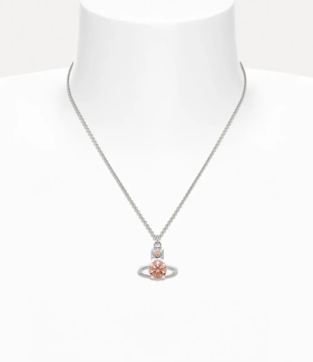 Dây Chuyền Vivienne Westwood Reina Large Pendant 'Platinum' 630203GL-02P781 - Ảnh 2