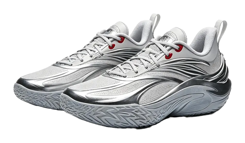 Alternative view of Giày Anta Shock Wave 8 'Silver' 112631111-6