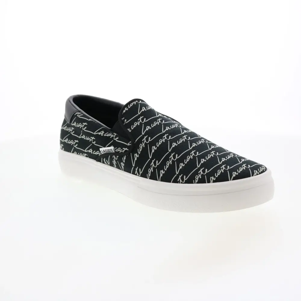Giày Lacoste Jump Serve Slip ‘Black’ 7-42CMA0041312 - Ảnh 4