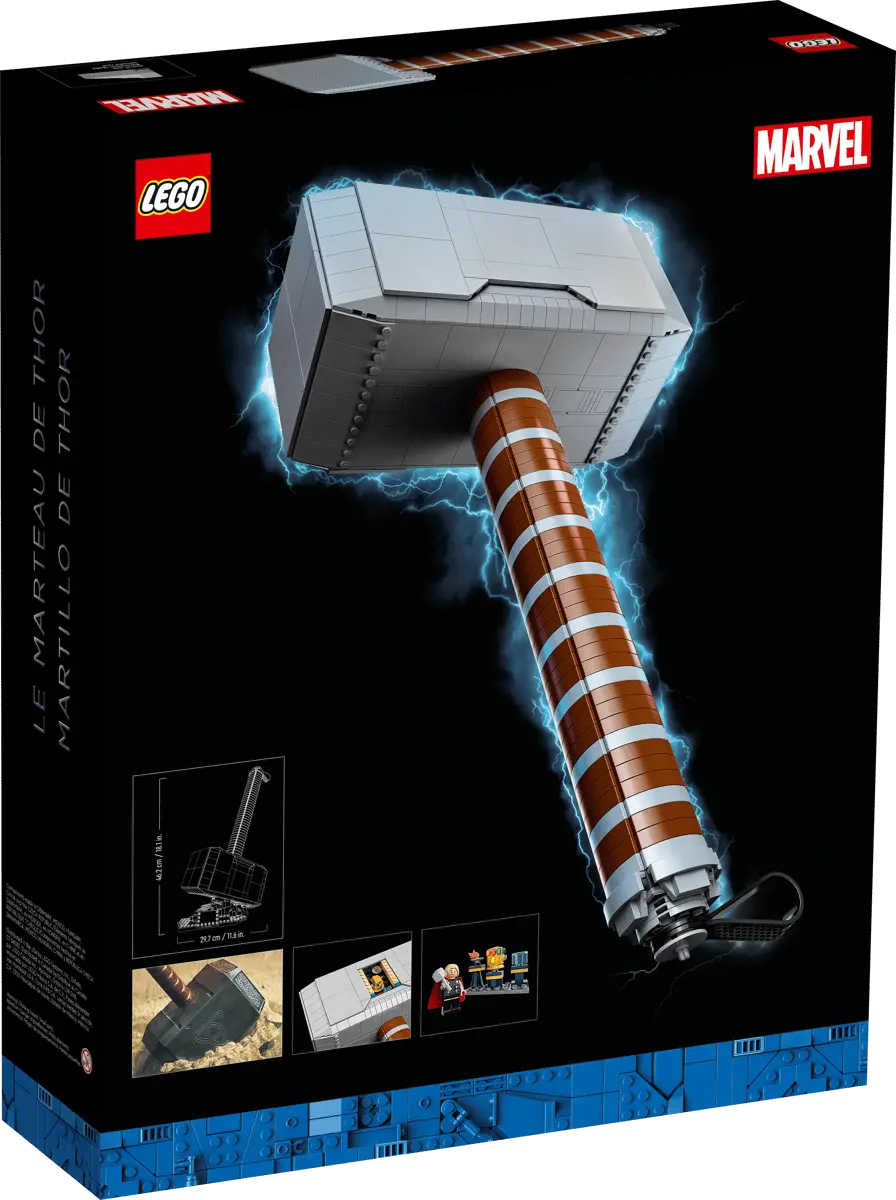 Mô hình lego Thor's Hammer 76209 - Ảnh 6