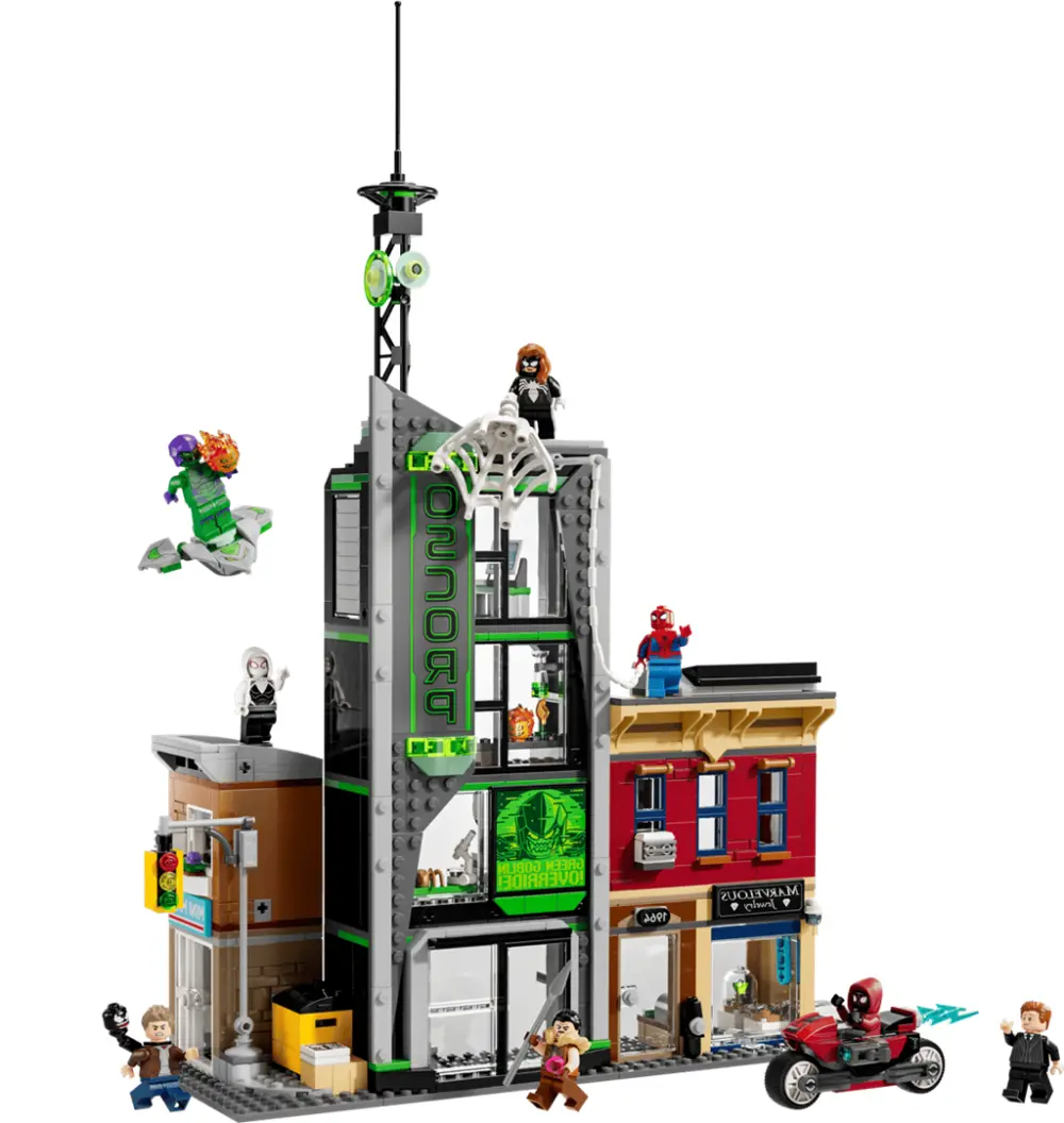 Mô hình lego Spider-Man vs. Oscorp 76324