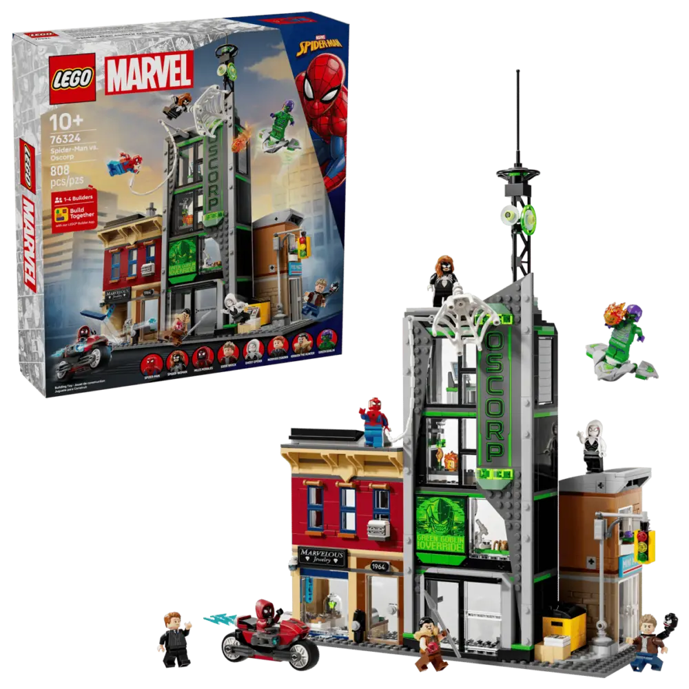 Alternative view of Mô hình lego Spider-Man vs. Oscorp 76324