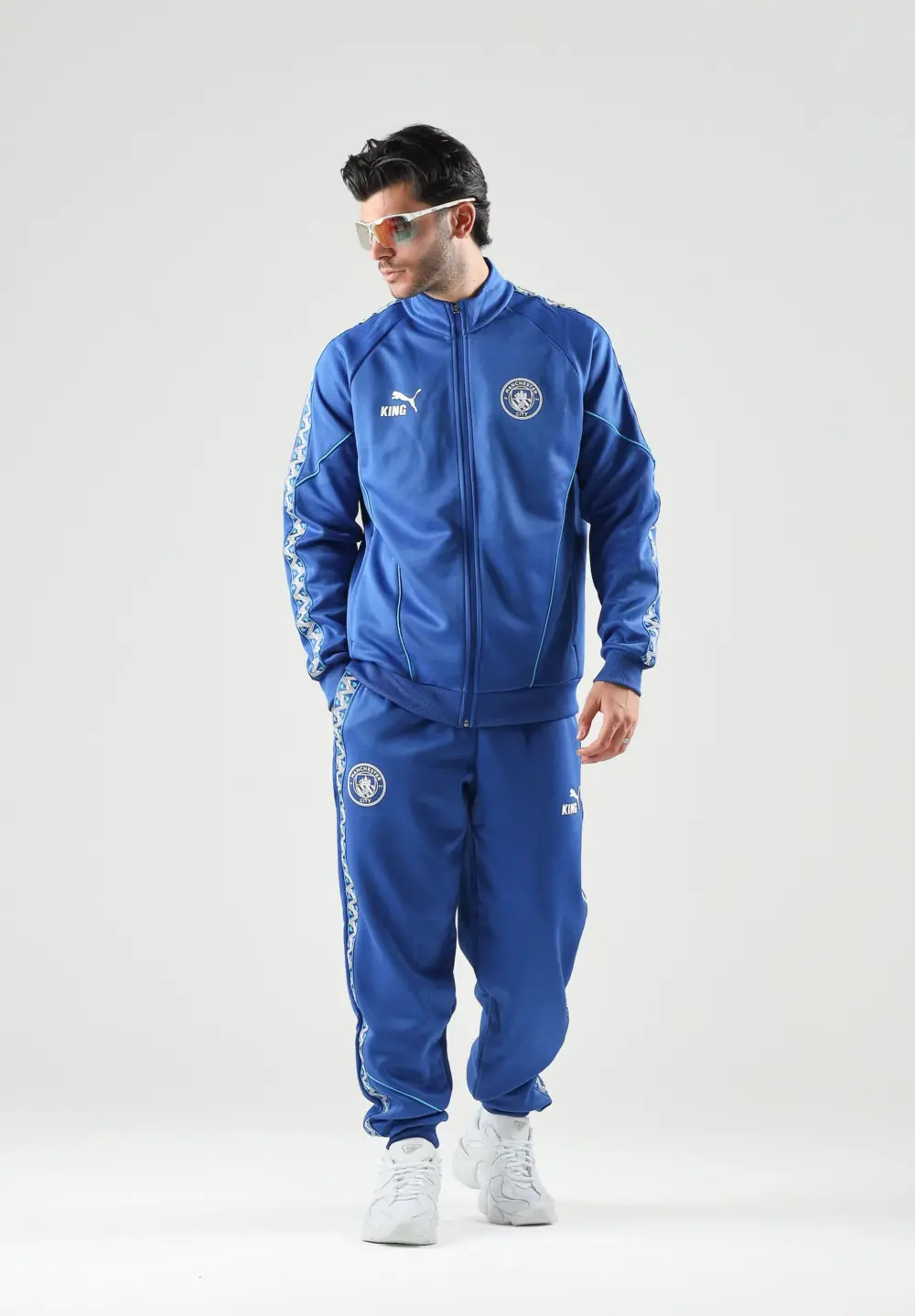 Áo Puma MANCHESTER CITY TRACK 'Blue' 786296-31 - Ảnh 4