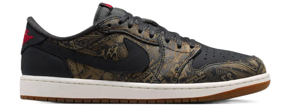Giày Nike Air Jordan 1 Low OG 'Black' IV6750-001