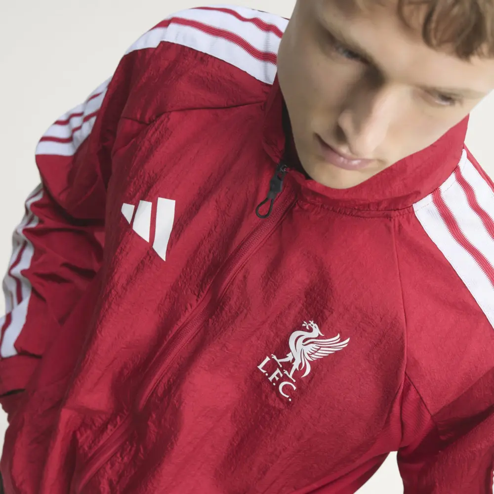 Áo Adidas Liverpool FC Anthem Home 'Active Maroon' KV6736 - Ảnh 3
