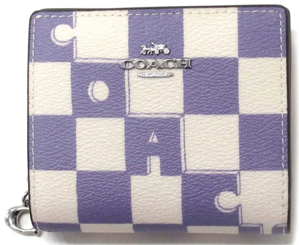 Ví Coach Snap 'Light Violet' CT217-SVWPB