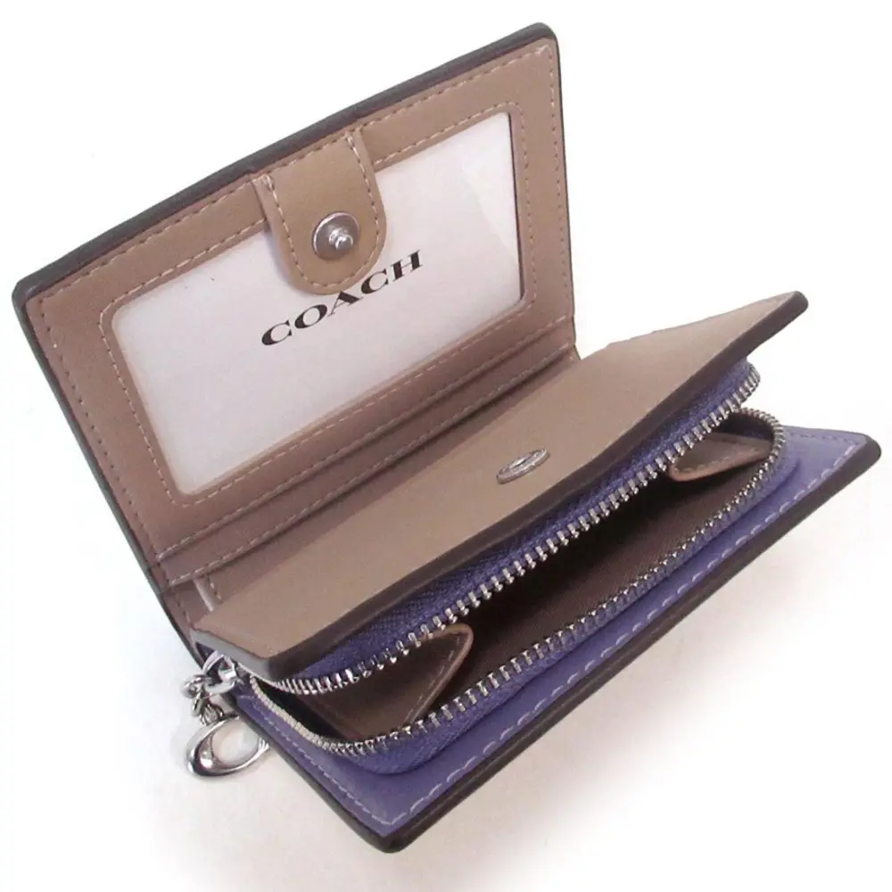 Alternative view of Ví Coach Snap 'Light Violet' CT217-SVWPB