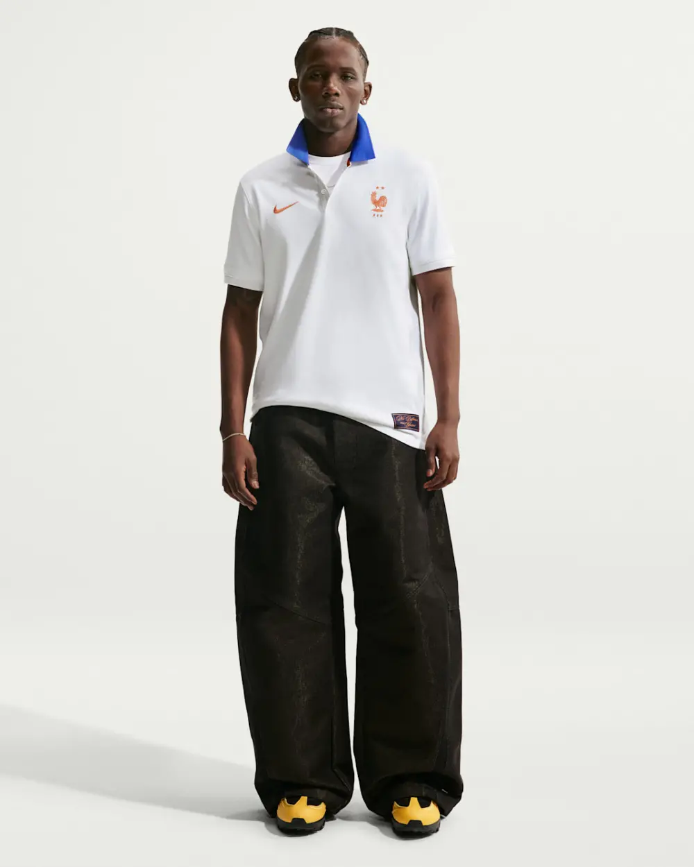 Áo Nike FFF The Nike Polo 'White' IQ6429-100 - Ảnh 4