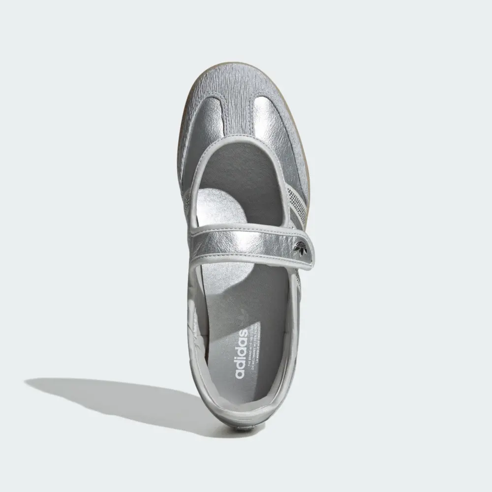 Giày Adidas SAMBA OG 'Silver Metallic' LA5344 - Ảnh 5