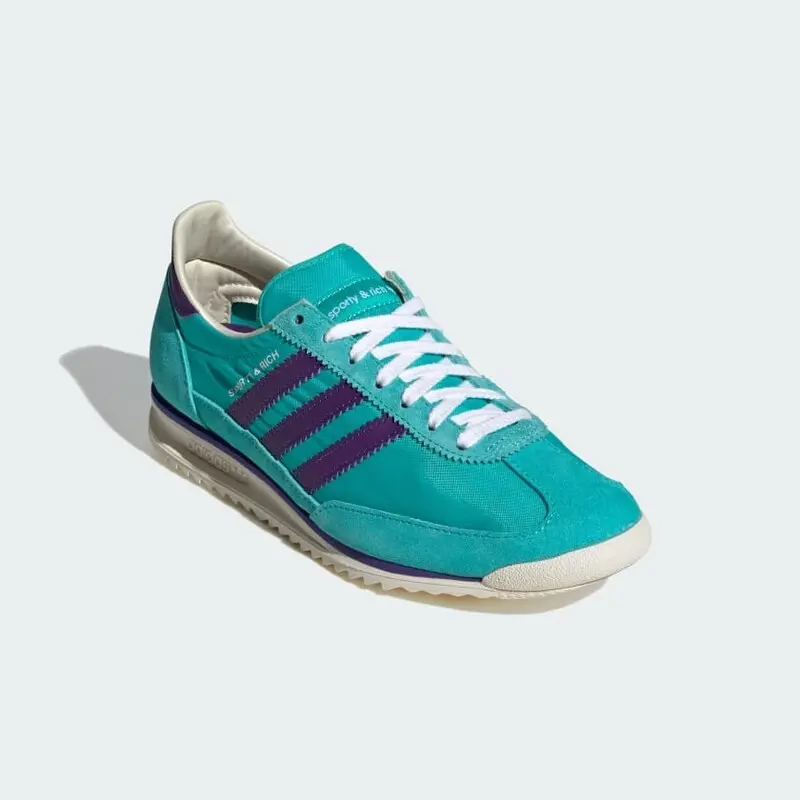 Alternative view of Giày adidas Sporty & Rich x SL72 OG ‘Mint Rush’ JS0261