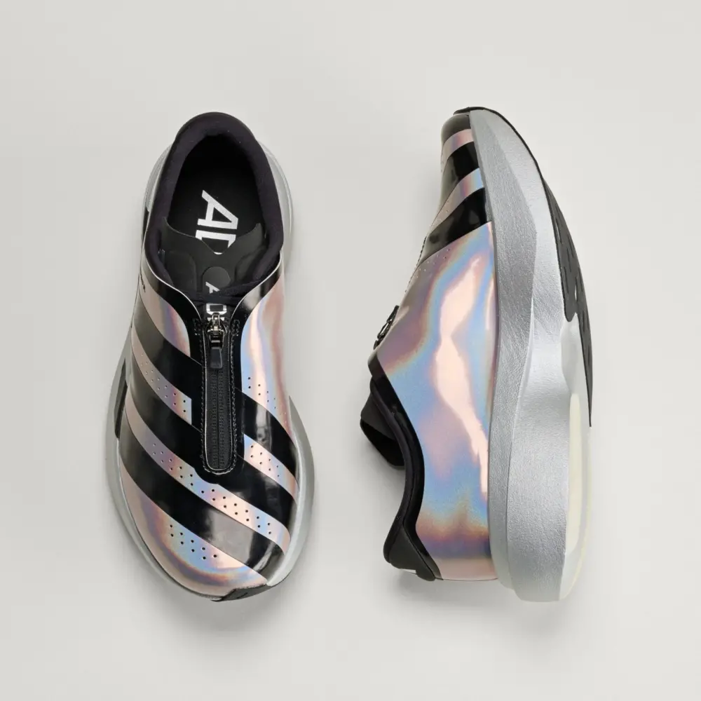 Alternative view of Giày adidas Adizero EVO SL ZIP 'Silver Metallic' KH7788