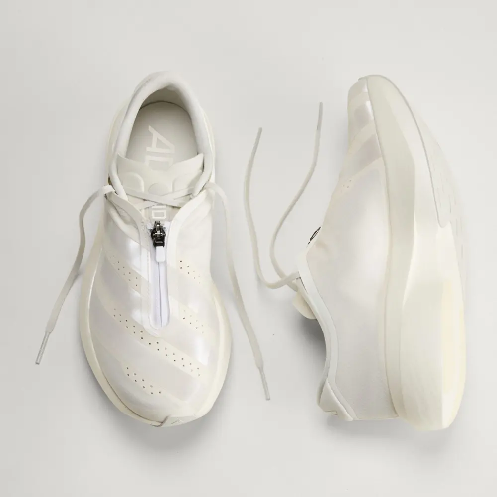 Alternative view of Giày adidas Adizero EVO SL ZIP 'Core White' KI0477
