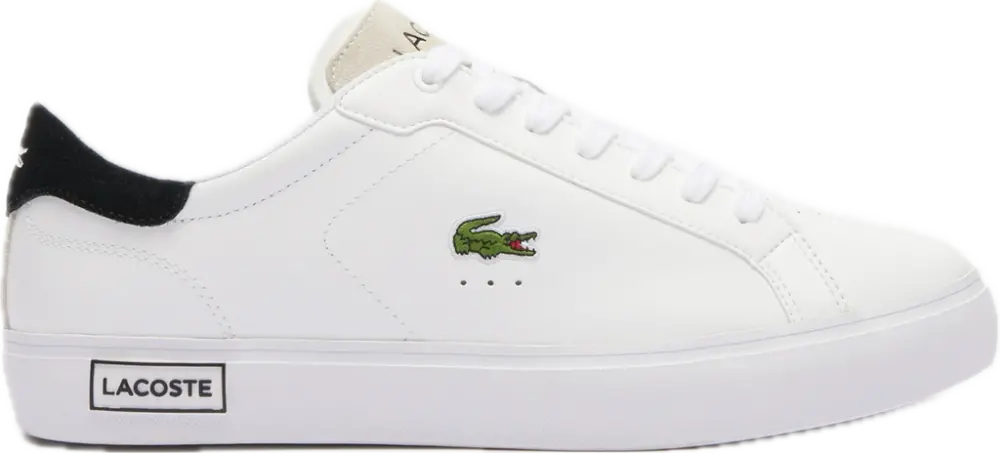 Giày Lacoste Powercourt Logo ‘Black White’ 7-47SMA0082147
