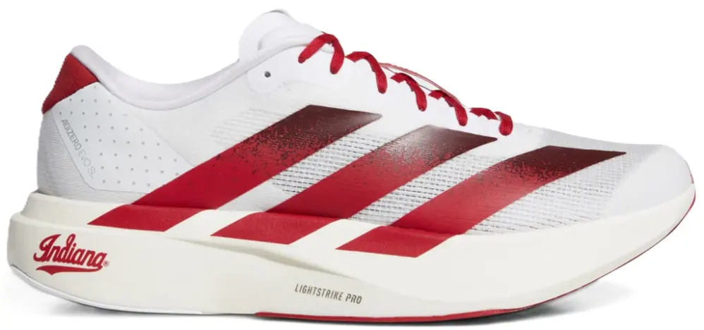 Giày Adidas Indiana Hoosiers Adizero EVO SL 'Team Victory Red' JQ4576