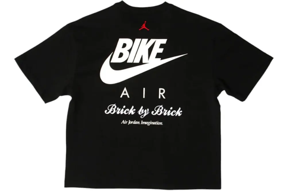 Alternative view of Áo Nike Air Jordan x Nigel Sylvester Brick Tee 'Black' HQ1737-010