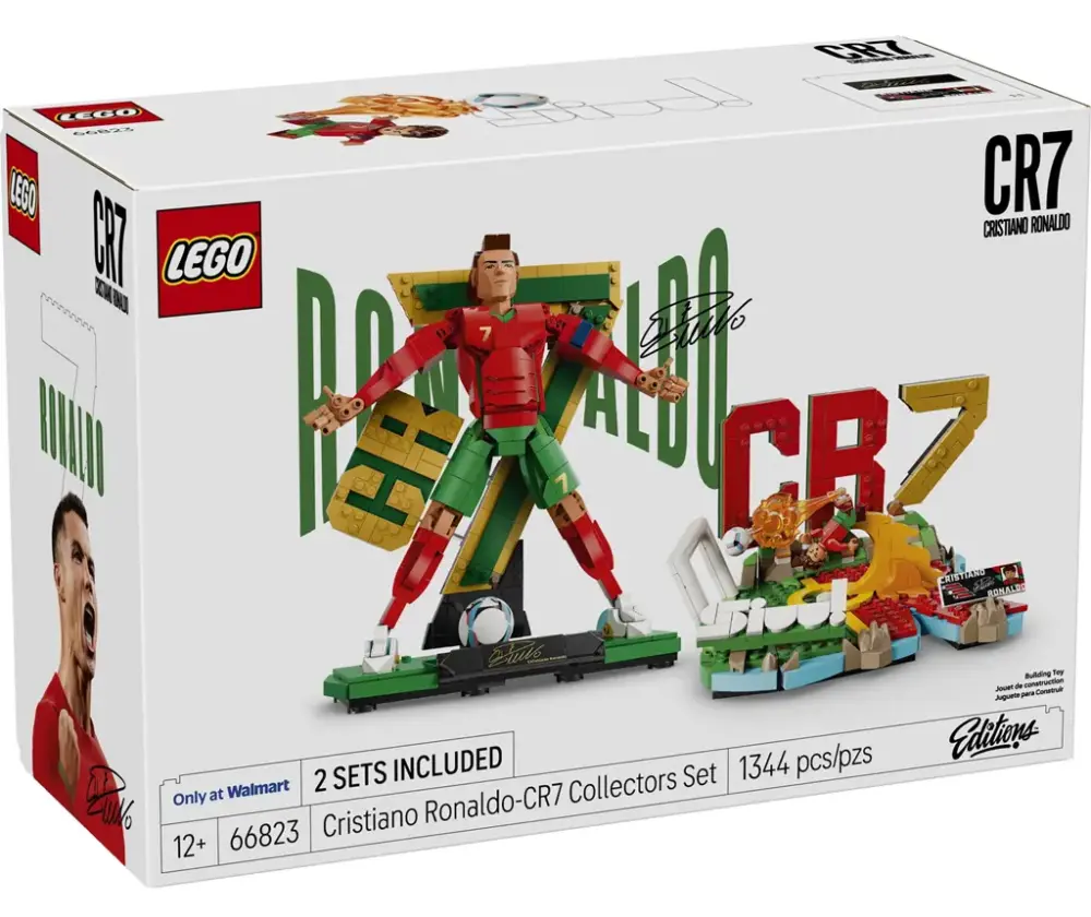 Mô Hình Lego Cristiano Ronaldo Collector’s Set Co-Pack 66823