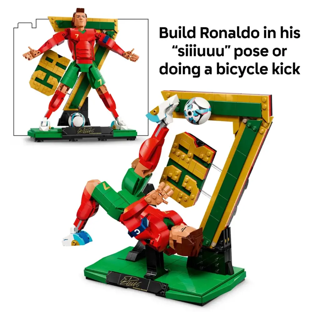 Mô Hình Lego Cristiano Ronaldo Collector’s Set Co-Pack 66823 - Ảnh 4