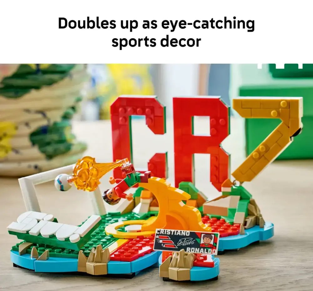 Mô Hình Lego Cristiano Ronaldo Collector’s Set Co-Pack 66823 - Ảnh 3