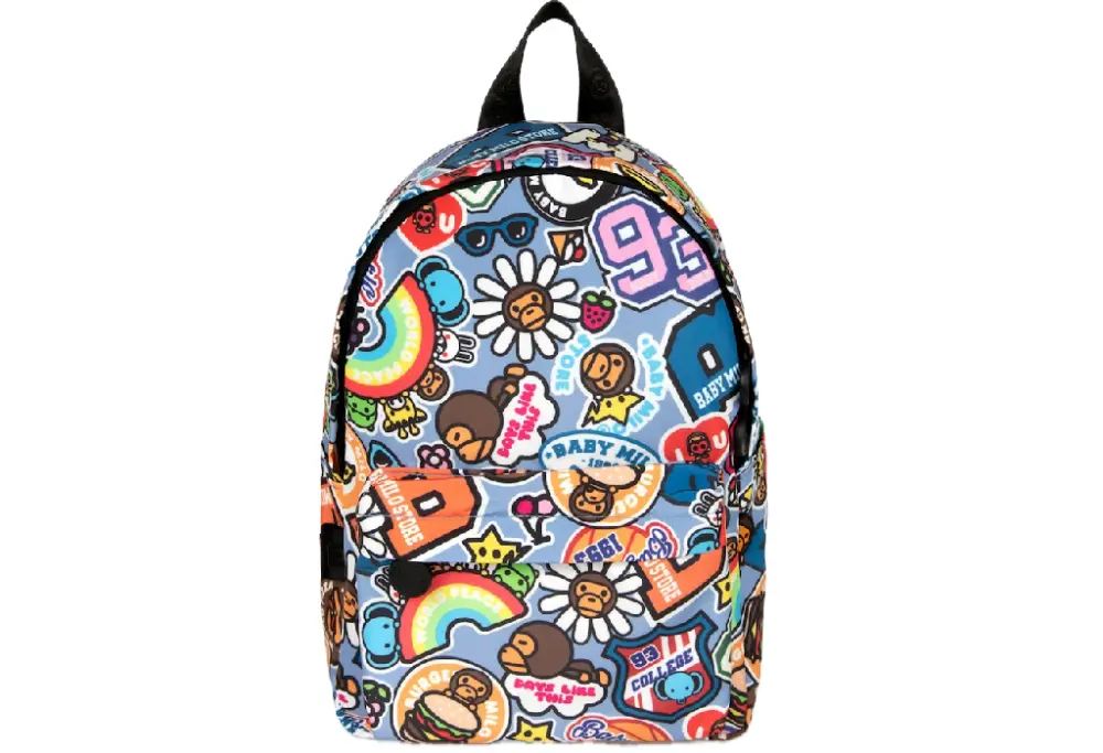 Balo Bape Baby Milo Small Backpack 'Blue' 0MXBGW4278XXR