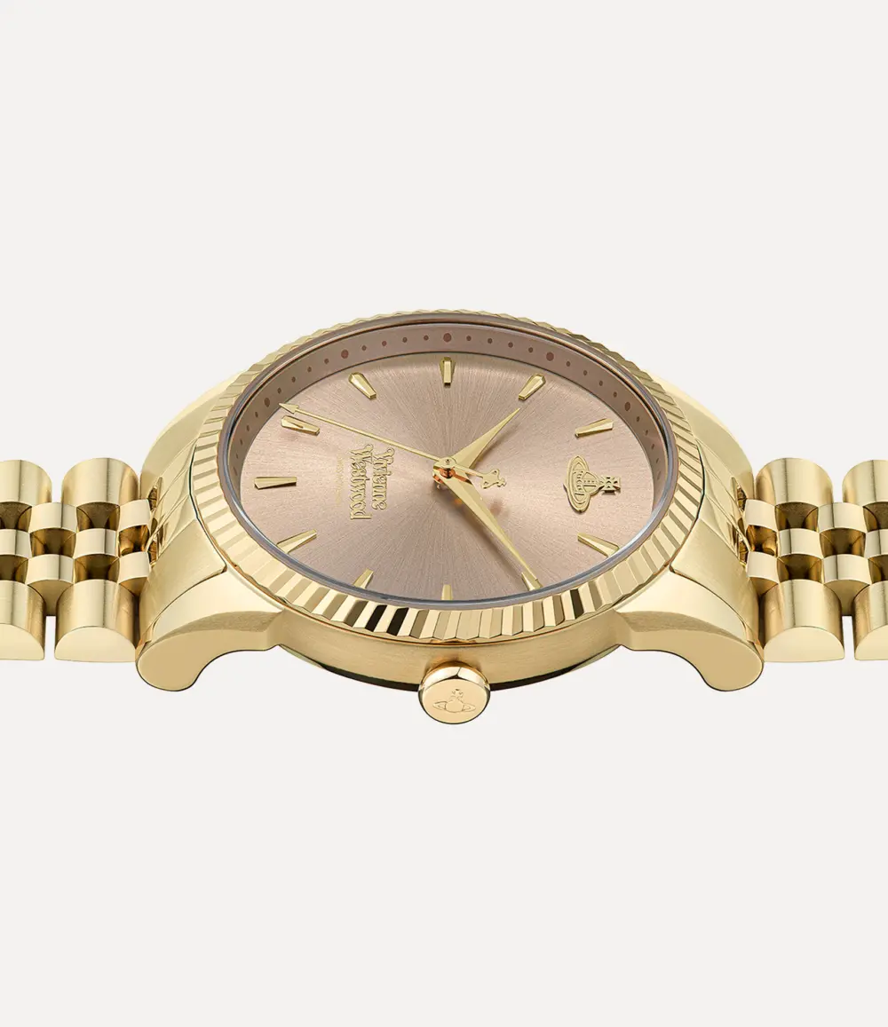 Đồng Hồ Vivienne Westwood Seymour Watch 'Rose Gold' DWVV240PKGD - Ảnh 3