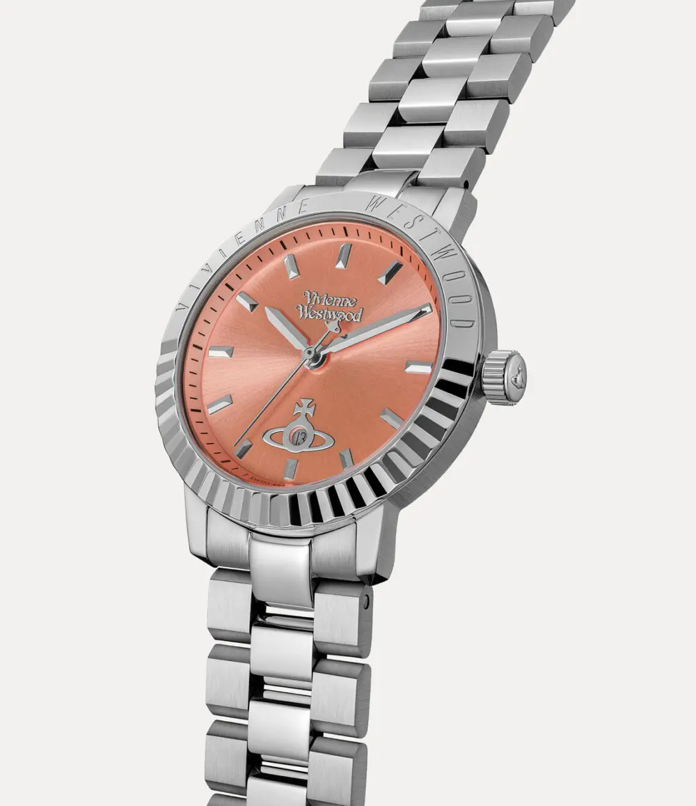 Đồng Hồ Vivienne Westwood Dulwich Watch 'Pink' VV307COSL - Ảnh 5