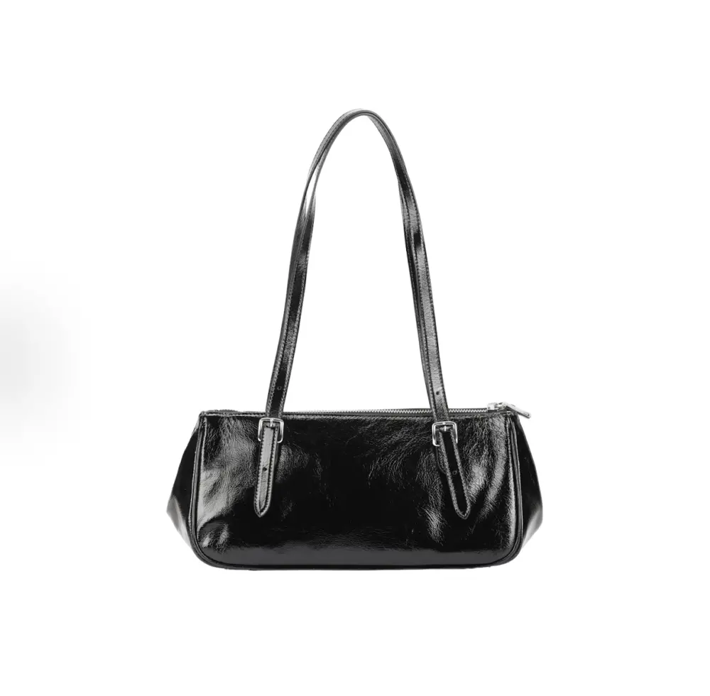 Túi Coach Asher Shoulder Bag 'Black' CBJ05-SVBK - Ảnh 4