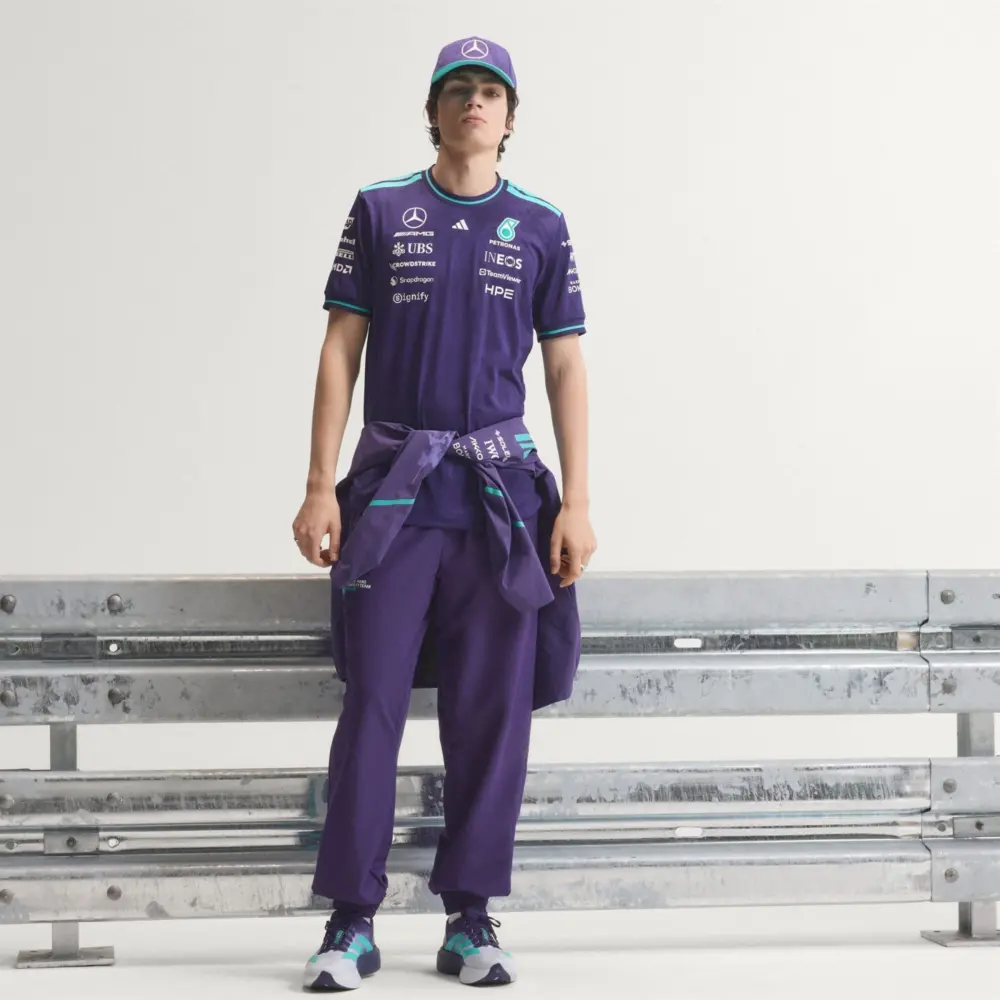 Áo Adidas Mercedes Amg Petronas Formula 1 'Purple' HZ9549 - Ảnh 4