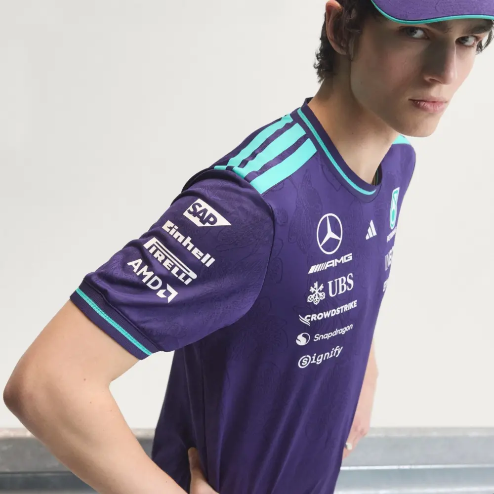 Áo Adidas Mercedes Amg Petronas Formula 1 'Purple' HZ9549 - Ảnh 7