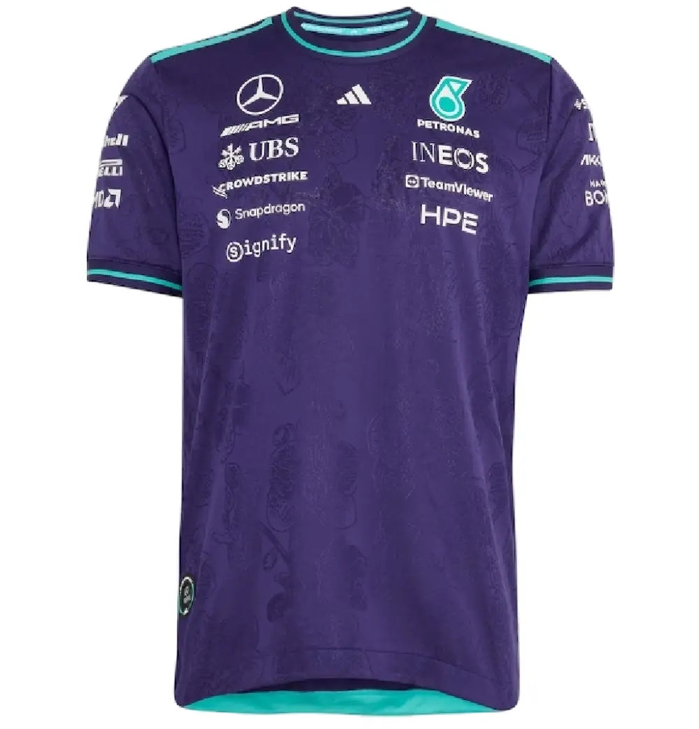 Áo Adidas Mercedes Amg Petronas Formula 1 'Purple' HZ9549
