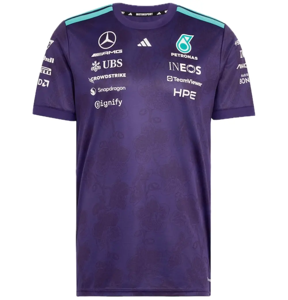 Áo Adidas Mercedes Amg Petronas Formula 1 'Purple' KV4288