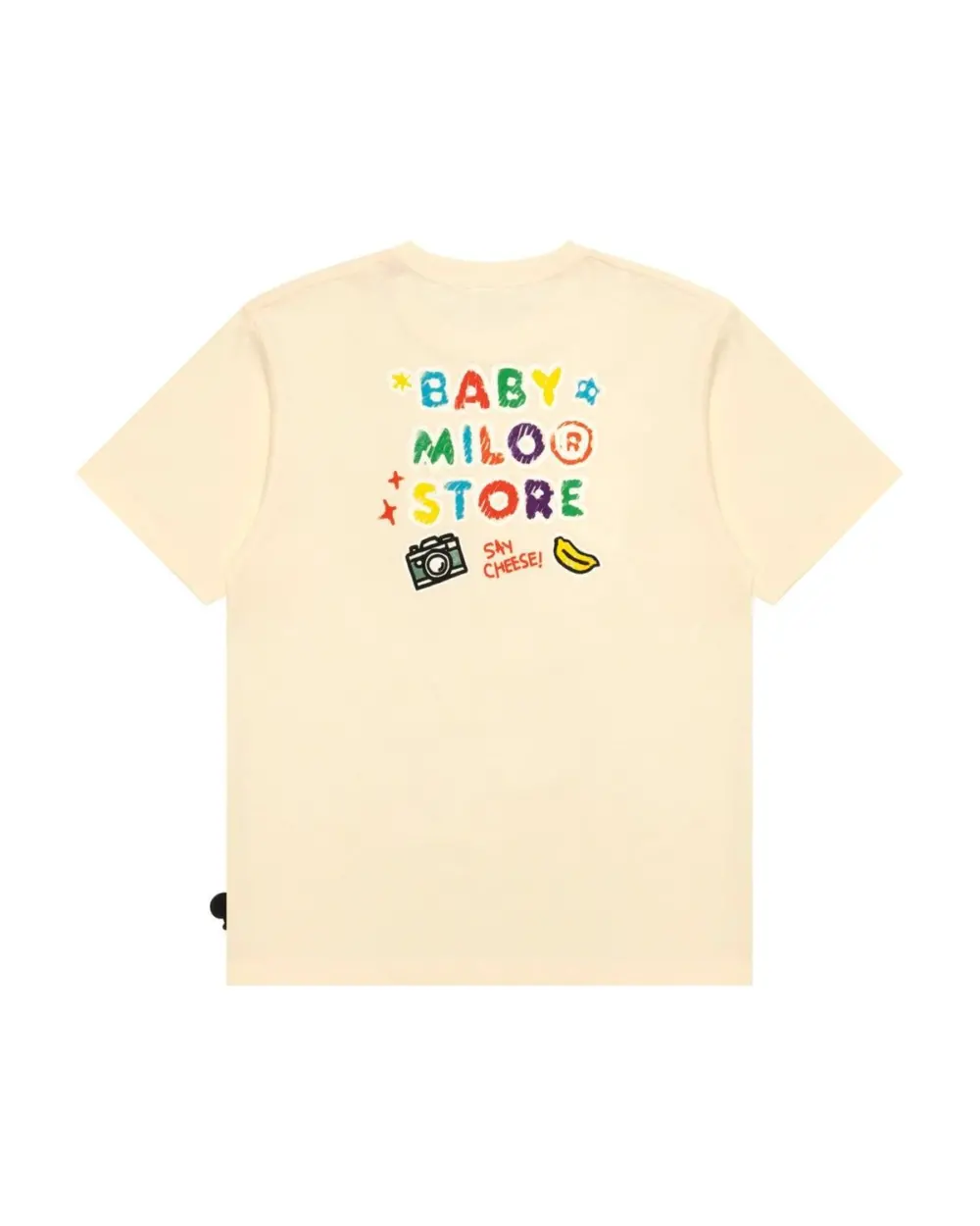 Alternative view of Áo Bape Baby Milo Graphic Tee 'Beige' 0MXTEW0466XXR
