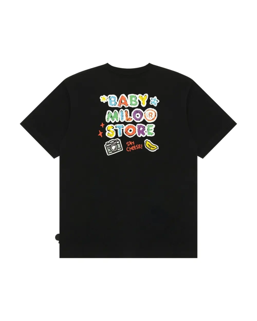 Alternative view of Áo Bape Baby Milo Graphic Tee 'Black' 0MXTEW0466XXR