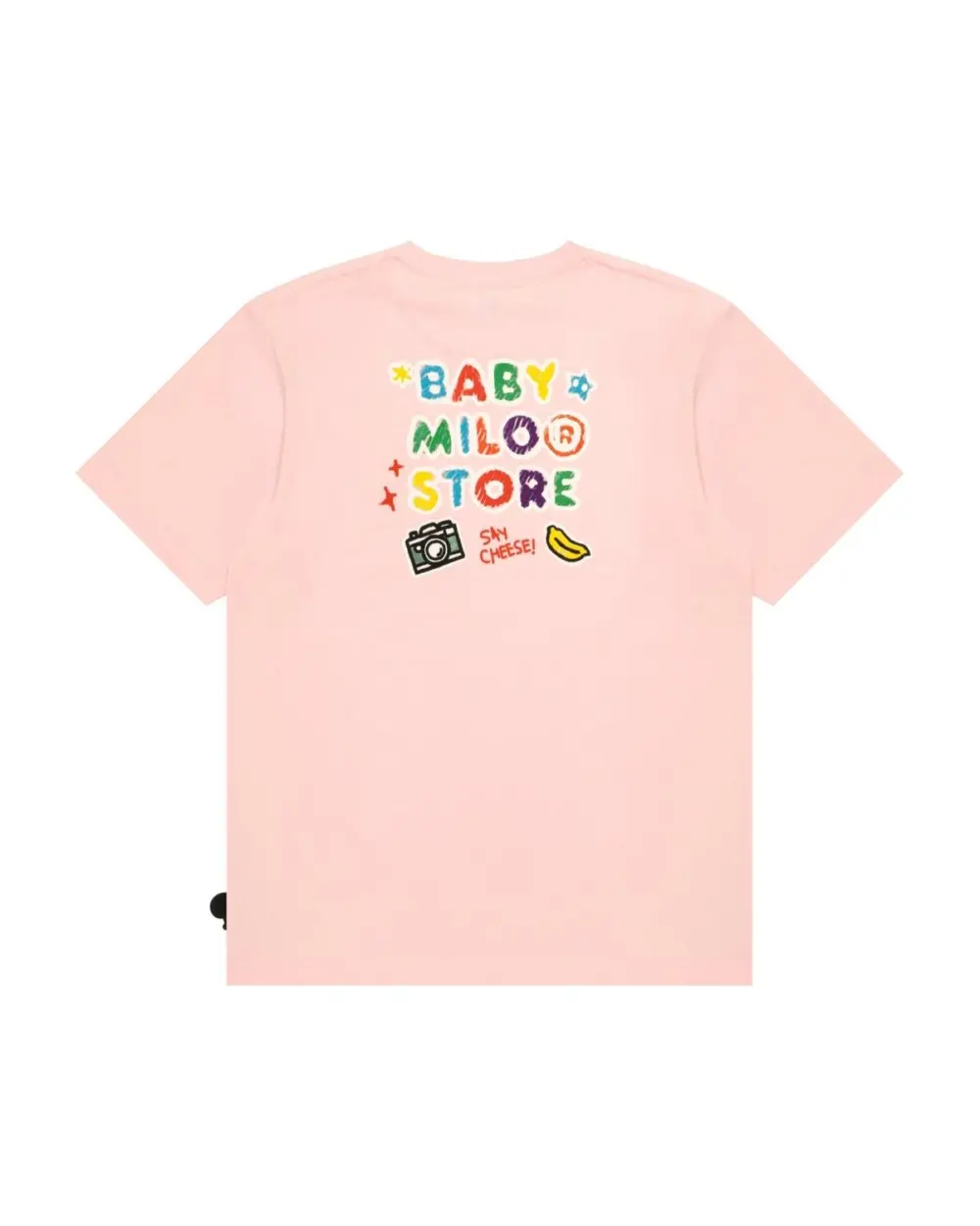 Alternative view of Áo Bape Baby Milo Graphic Tee 'Pink' 0MXTEW0466XXR