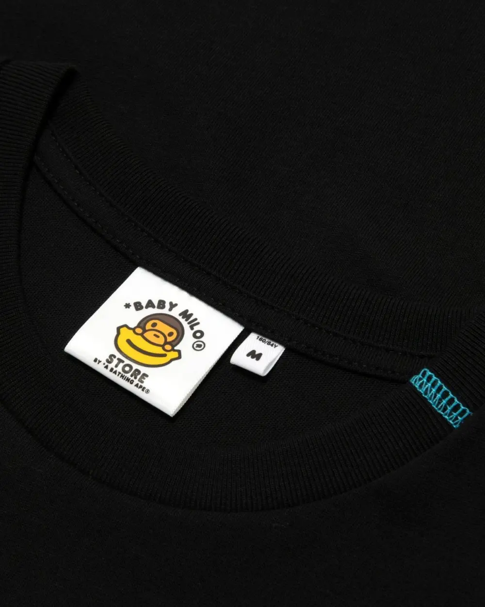 Alternative view of Áo Bape Baby Milo Slim Fit Tee 'Black' 0MXTEW0461XXQ