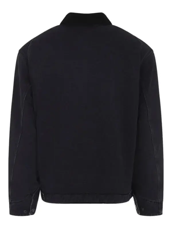 Áo Carharrtt WIP OG Detroit Jacket 'Black' I03587800E06 - Ảnh 3
