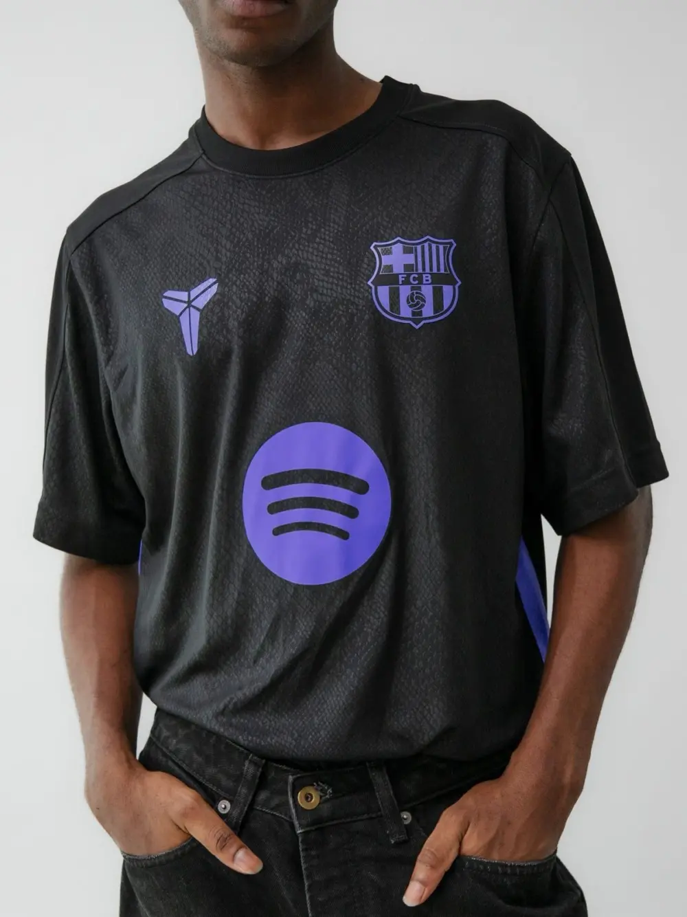 Áo Nike Kobe X Barcelona Fc Dri-Fit Tee 25/26 IM7853-011 - Ảnh 3