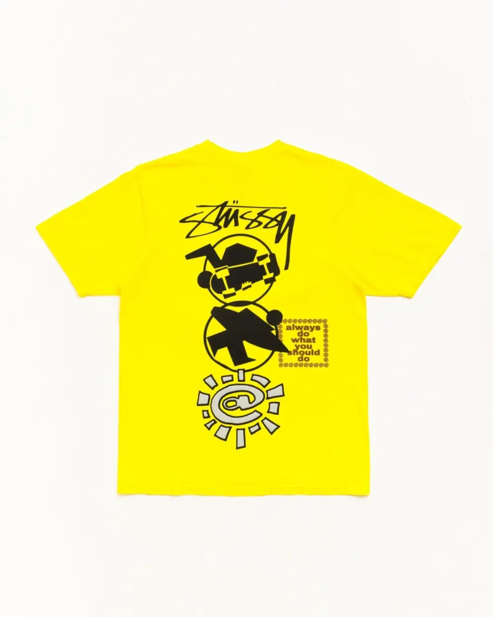 Alternative view of Áo Stussy Always Stack Tee 'Yellow' 3904049