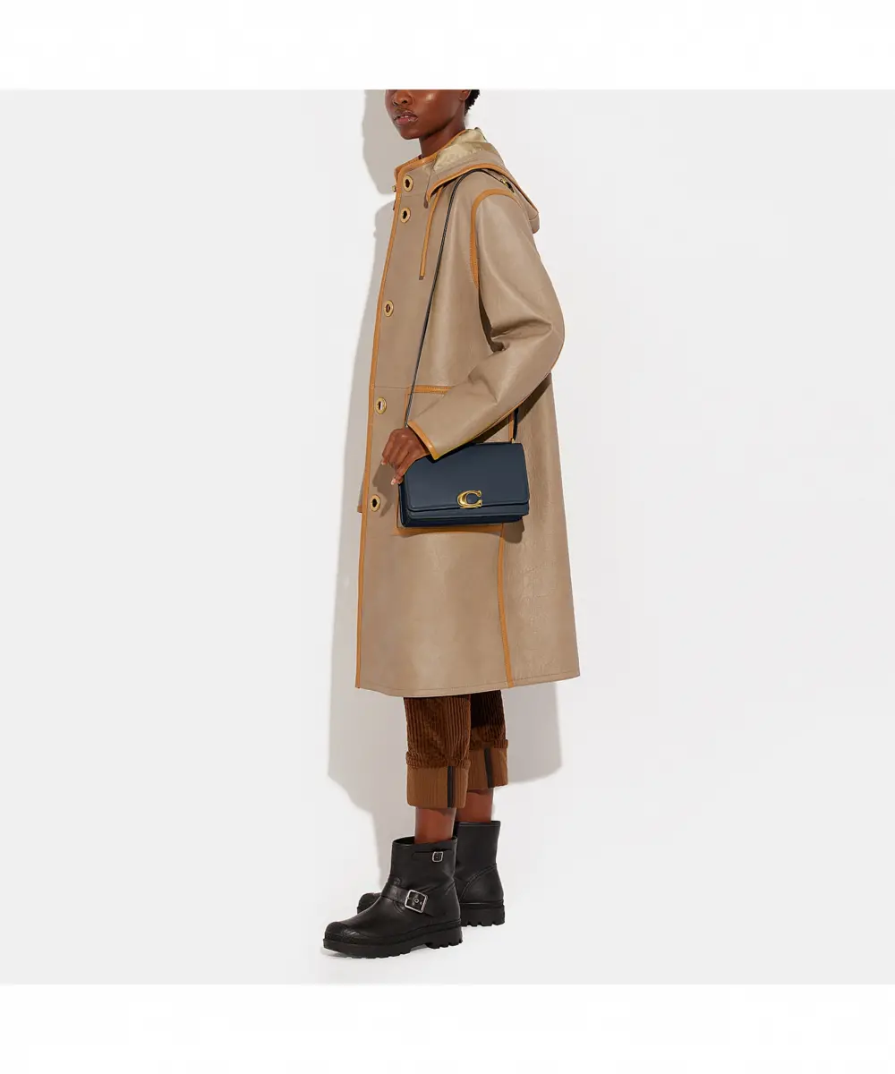 Túi Coach Shoulder 'Denim' CC416-B4DE - Ảnh 4