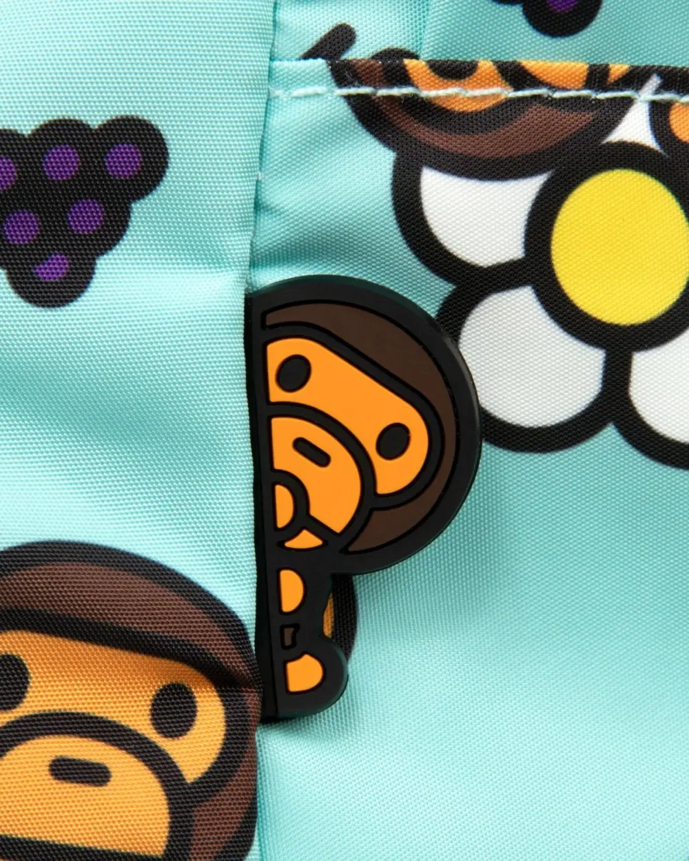 Alternative view of Balo Bape Baby Milo Friends Camo Large Backpack 'Blue' 0MXBGW4228XXQ