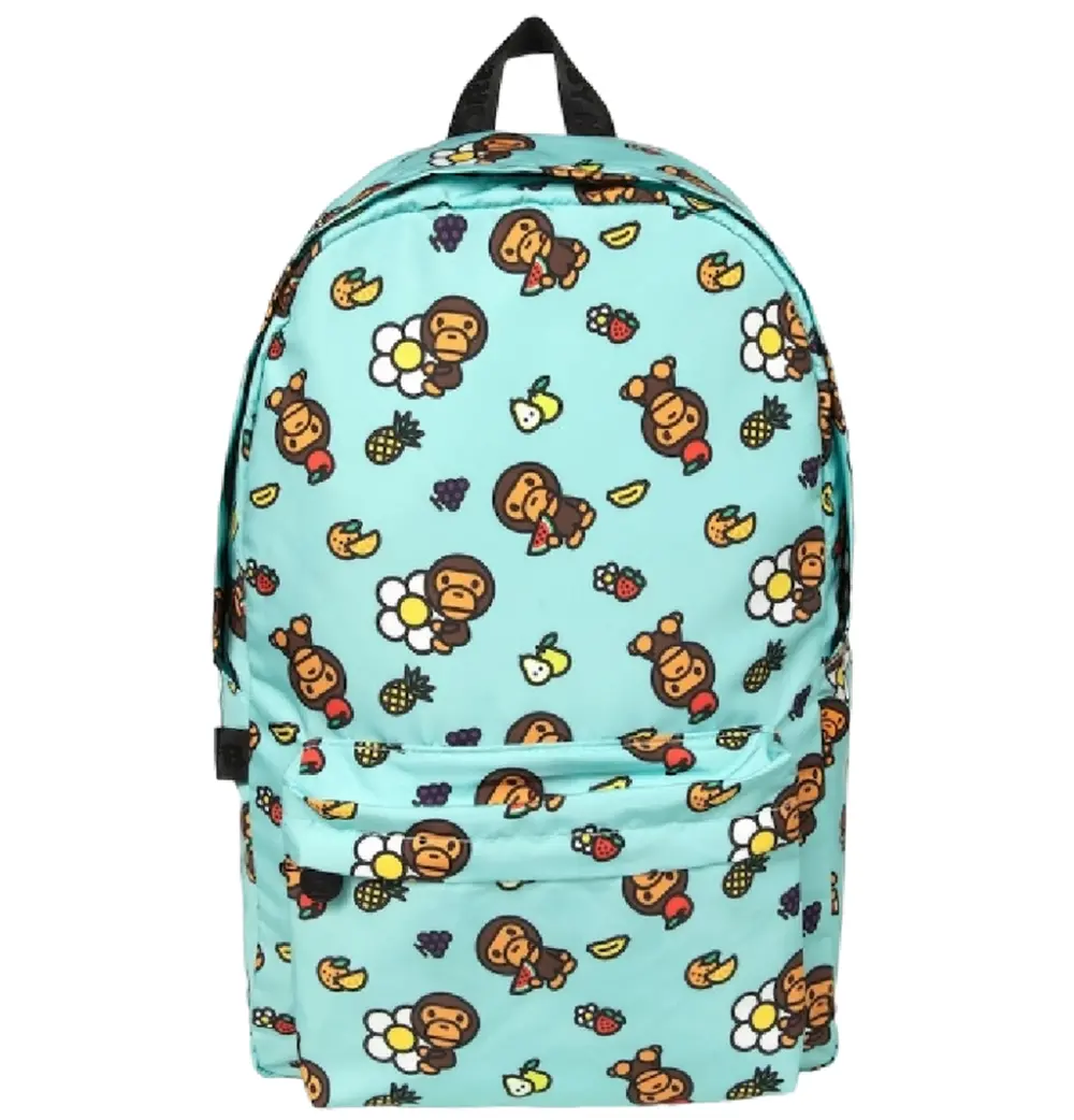Balo Bape Baby Milo Friends Camo Large Backpack 'Blue' 0MXBGW4228XXQ