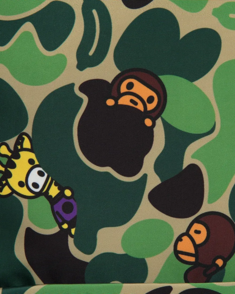 Alternative view of Balo Bape Baby Milo Friends Camo Large Backpack 'Green' 0MXBGW4228XXQ
