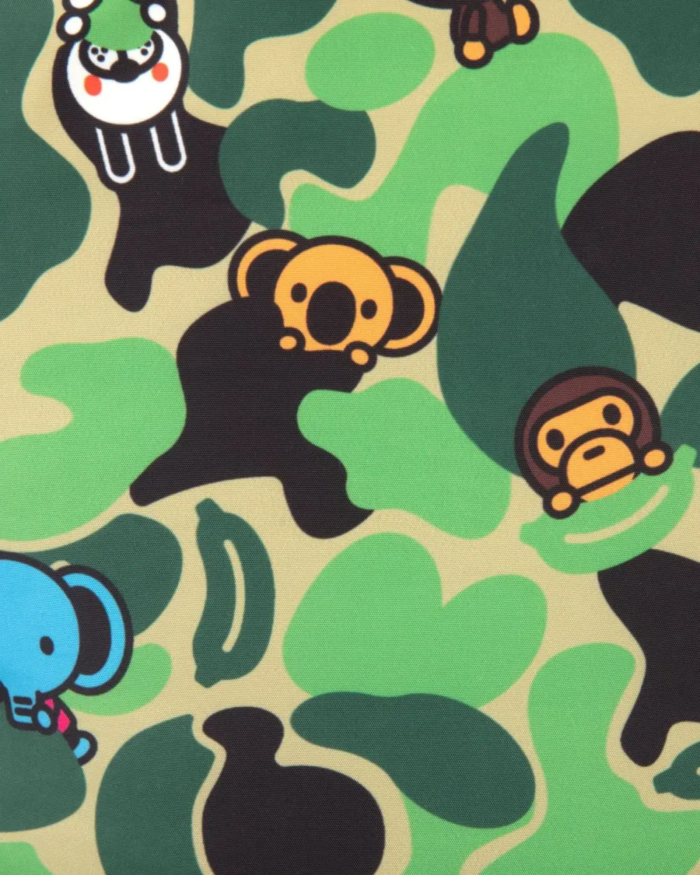 Alternative view of Balo Bape Baby Milo Friends Camo Large Backpack 'Green' 0MXBGW4437XXQ