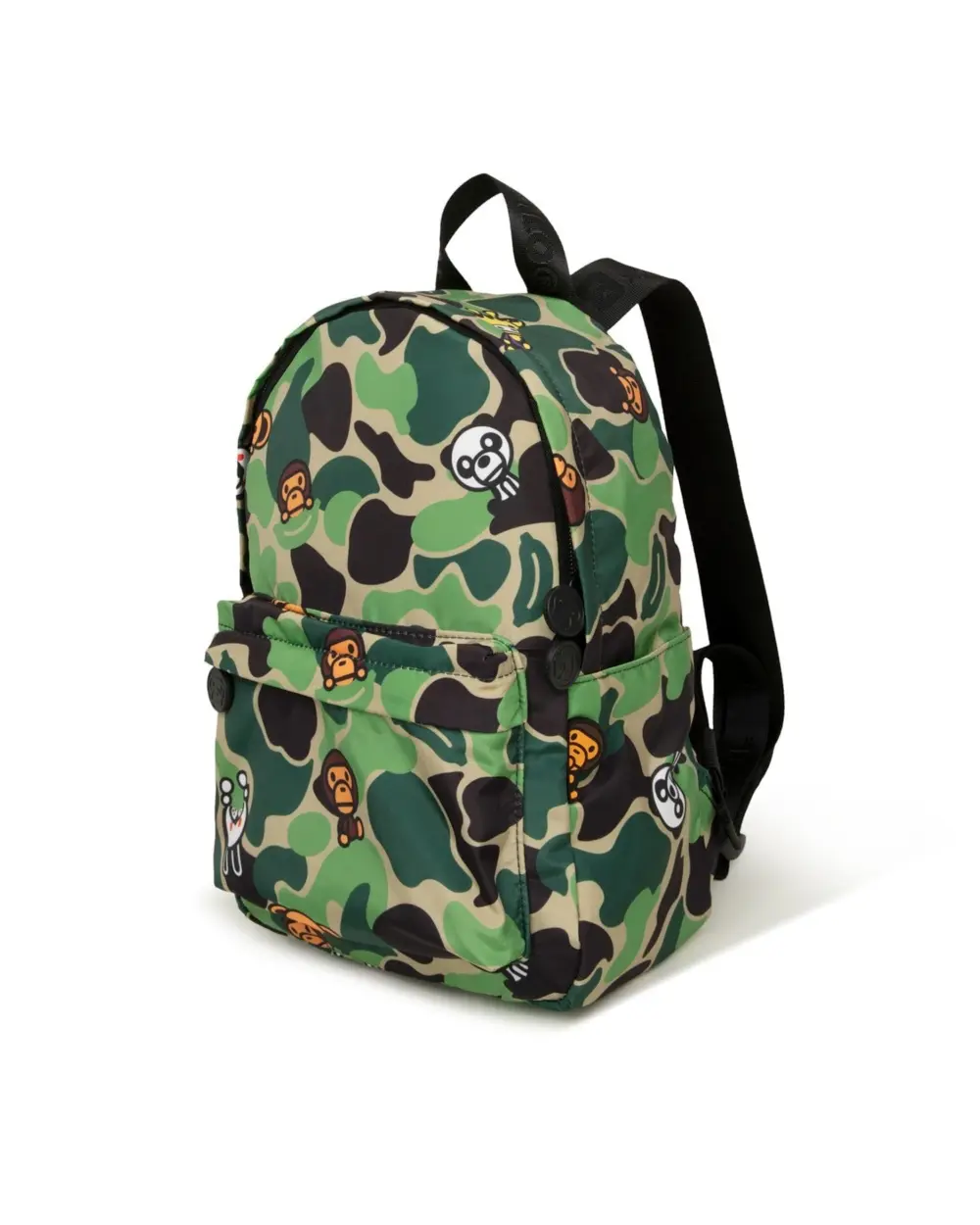 Balo Bape Baby Milo Friends Camo Mini Backpack 'Green' 0MXBGW4278XXQ - Ảnh 3