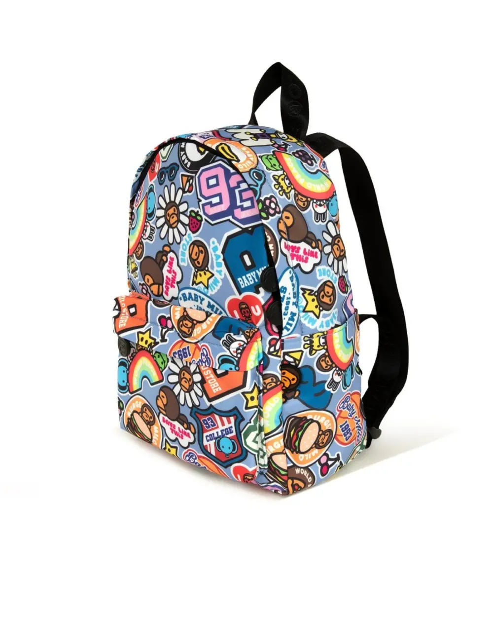 Balo Bape Baby Milo Small Backpack 'Blue' 0MXBGW4278XXR - Ảnh 4
